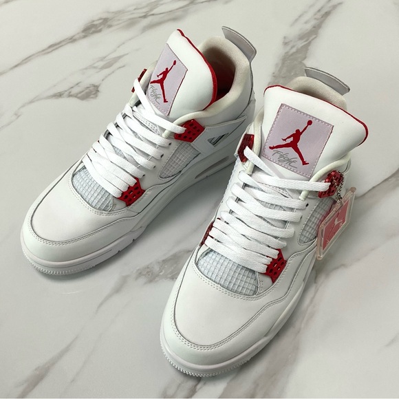 jordan red metallic 4